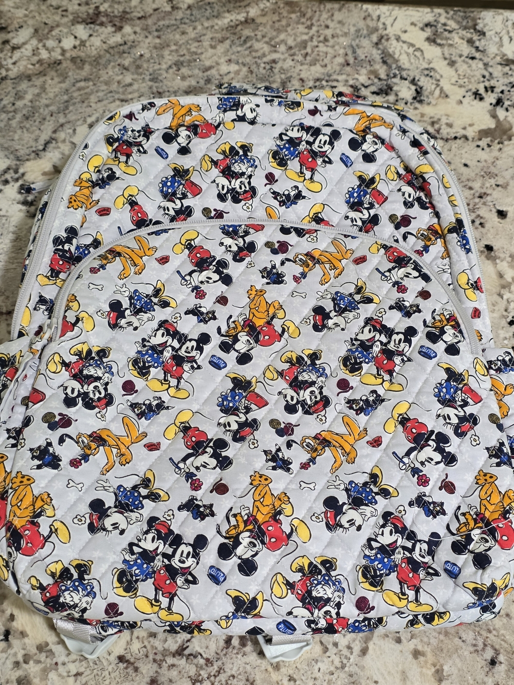Vera Bradley Mickey & Friends Quilted Backpack-NWT - Picture 12 of 13